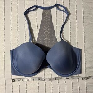Victoria’s Secret Blue Lace Back Bra